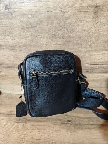 кожаный ремешок для часов: Барсетка, Материал: Натуральная кожа, Новый — 1