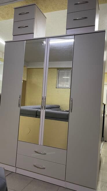 самые дешевые спальные гарнитуры с матрасом в комплекте: Спальный гарнитур, Новый, Двуспальная кровать, Комод, С матрасом, МДФ, Бесплатная доставка — 15