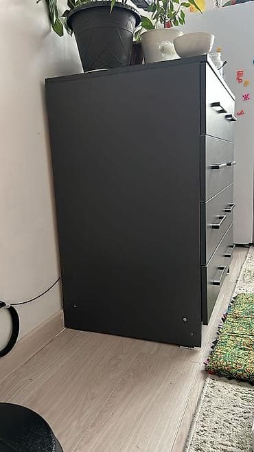 шкаф камод: Шифоньер, Прямой, цвет - Серый — 1