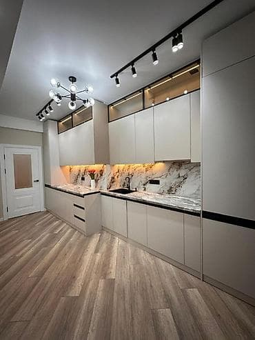 discovery studio: 3 комнаты, 97 м², Асанбай мкр Элитка, 12 этаж, Евроремонт — 3