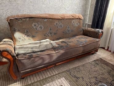 разные кресла: Комплект мягкой мебели, Б/у, Самовывоз — 3