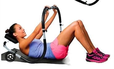 Спортивные сумки: Продается тренажер для пресса (аб-роллер), предназначенный для — 6