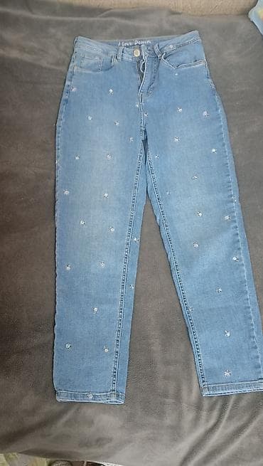 Костюмы: Джинсовый комбинезон-шорты Pull&Bear + длинное платье H&M 1) — 6