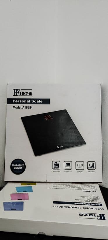 электронные напольные весы б у: Тараза Электрондук, Айнек, 180 кг — 1