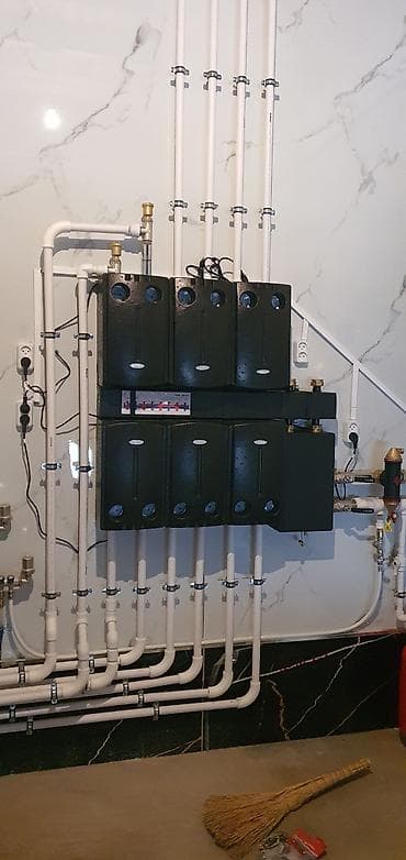 паравое отопления: Отопление(лучевая,самотёк, ленинградка. ),установка твердотопливных — 2