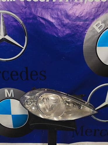 2005: Передняя правая фара Mercedes-Benz 2005 г., Б/у, Оригинал, Япония — 1