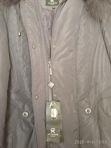 m 65: Пальто женское, НОВОЕ. Зимнее,. Легкое, непромокаемое, с капюшоном — 5