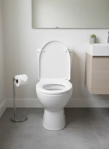 уличный туалет: Унитаз Напольный, Новый, Материал: Керамика — 1