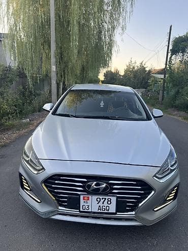 Транспорт: Hyundai Sonata: 2018 г., 2 л, Автомат, Газ, Седан — 2