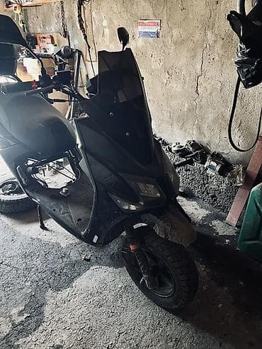 Продажа домов: Скутер самурай на запчасти чёрный — 1