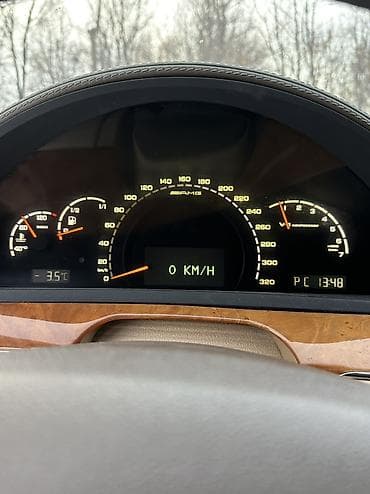 renault master: Mercedes-Benz S-class AMG: 2004 г., 5.5 л, Автомат, Бензин, Седан — 8