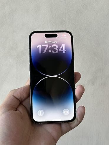 IPhone 14 Pro, Б/у, 256 ГБ, Space Gray, 76 % — 2
