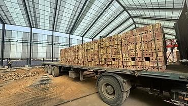 пластиковый кафель: Керамический, Пустотелый, дырчатый кирпич, Одинарный, 250×120×65 — 1