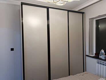 прикроватные тумбочки в интерьере: Спальный гарнитур, Двуспальная кровать, МДФ, Бесплатная доставка, цвет - Белый — 10