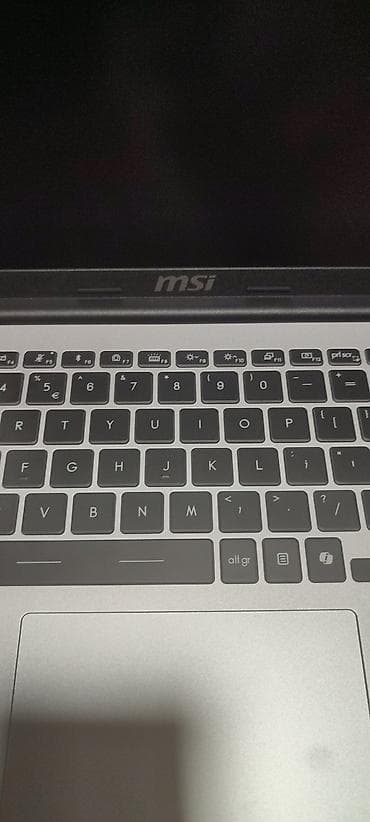 poko f7: Ноутбук MSI (серия Modern/Prestige, тонкий алюминиевый корпус, цвет — 1