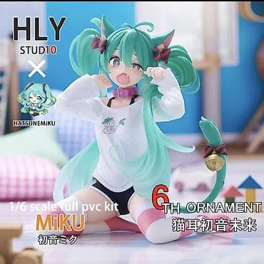 Искусство и коллекционирование: Фигурка Hatsune Miku «Cat Ears» от HLY Studio - Масштаб: 1/6 - — 1