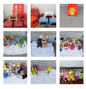 flamingo: Большой набор детских товаров и игрушек Состав: - Пластиковые — 1