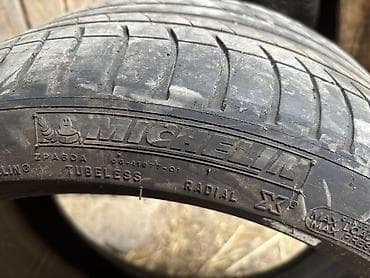Шины R 19, Лето, Б/у, Пара, Легковые, Michelin