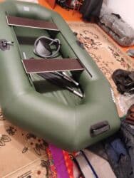 купить прикормочный кораблик для рыбалки: Лодка, Гребная, ПВХ, Новый — 6