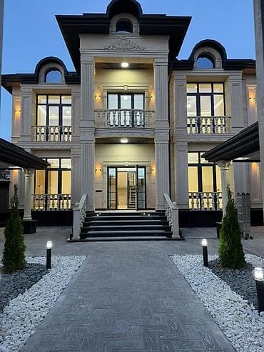 мега хоус: СРОЧНО ПРОДАЁТСЯ ШИКАРНЫЙ 2-УРОВНЕВЫЙ ОСОБНЯК Район: ж/м Арча бешик — 1