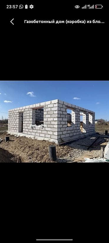 блок бетон: Фундамент иштер манолит иштериниз кирпич, газ блок иштерин — 7