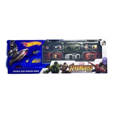 игрушки только оптом: Транспортер Hot Wheels с 6-ю качественными железными машинами [ акция — 9