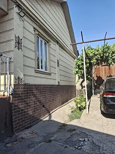 Дом с двором - Отдельностоящий одноэтажный дом с наружной отделкой
