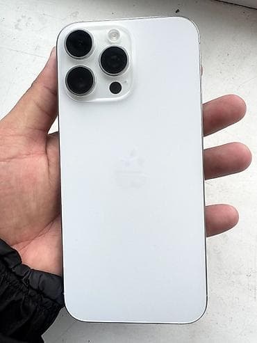 nokia x2: IPhone 16 Pro Max, Б/у, 512 ГБ, Белый, 90 % — 3