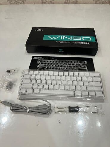 Клавиатура, Aula, Механическая, Проводное подключение, Размер: 65%