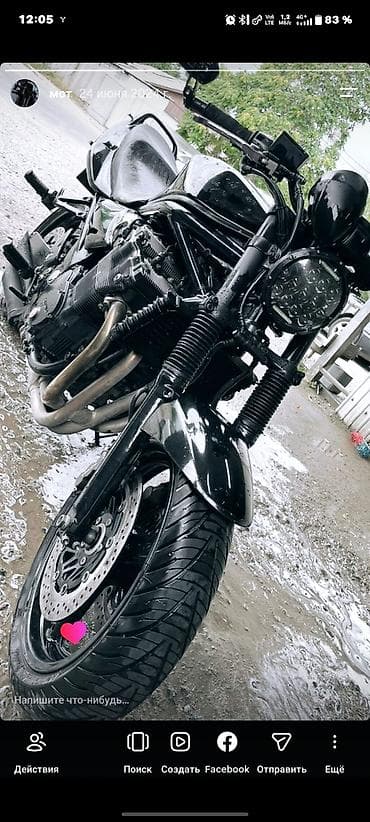 cb 400: Мотоцикл Suzuki Bandit 1200S (кастом) - Классический рядный — 1