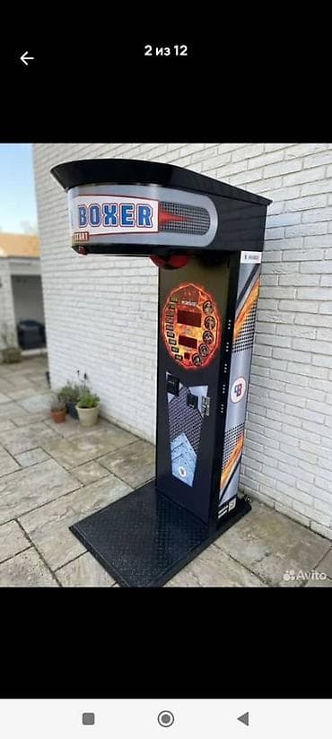 Сулуулук салондору үчүн жабдуулар: Аттракцион «BOXER» — профессиональный ударный автомат для измерения — 2