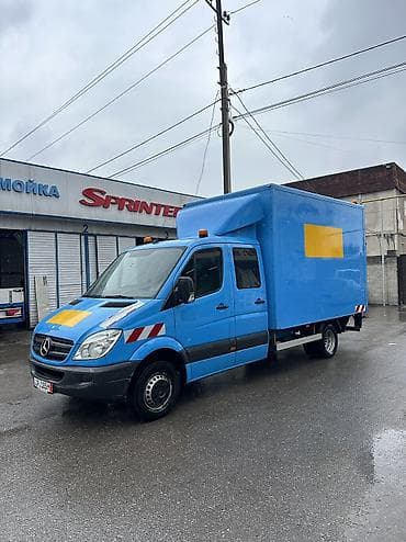 подъемник на спринтер: Легкий грузовик, Mercedes-Benz, Дубль, 3 т, Б/у — 2
