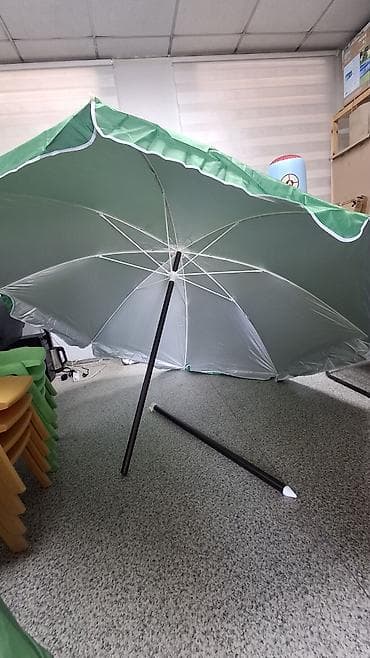зонтик катана: Пляжный зонт диаметр купола зонта 220 см высота 2 м защита от УФ — 4