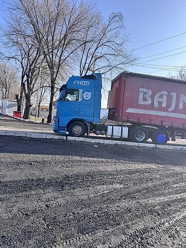 клык на вольво: Тягач, Volvo, Тентованный — 7