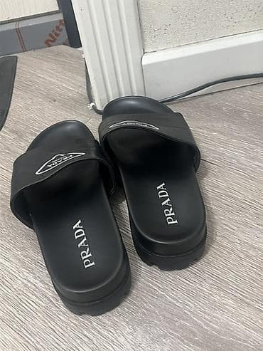 рубин бишкек: Мужские сандалии, 41, Prada, Новый, цвет - Черный — 3