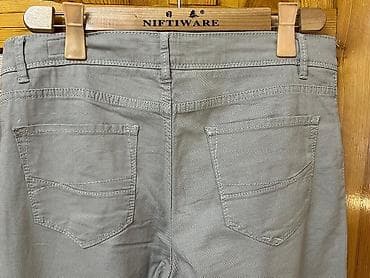 Брюки: Мужские брюки NIFTIWARE - Цвет: светло-серый (микротекстурная ткань — 3