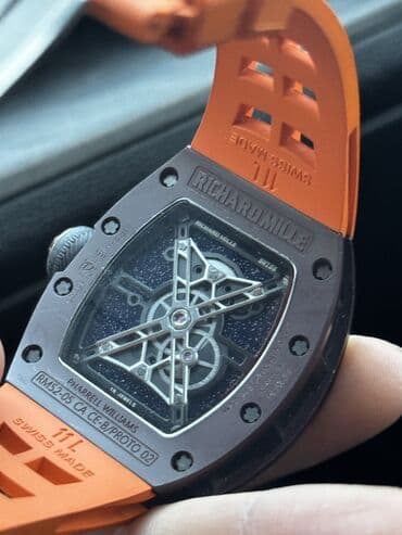купить золотую печатку мужскую: Richard Mille RM 52-05 Pharrell Williams — скелетонизированные — 2