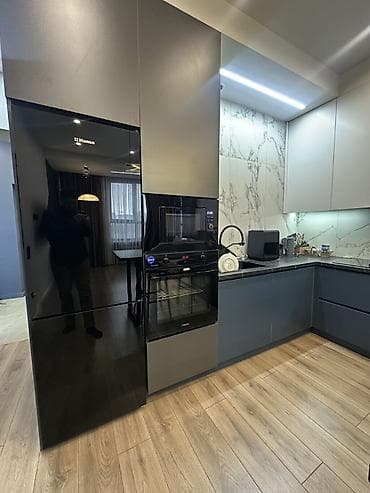 osh flat: 2 комнаты, 55 м², Асанбай мкр Элитка, 6 этаж, Дизайнерский ремонт — 7