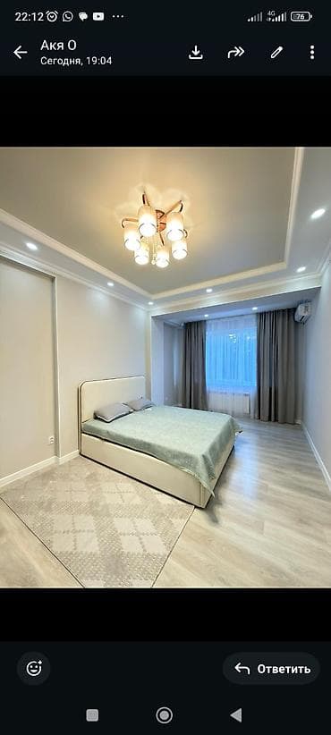 3комнатная квартиру: 2 комнаты, 46 м², Элитка, 2 этаж, Евроремонт — 8