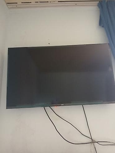 led matrix panel: Смарт-телевизор VON (диагональ около 55", тонкие рамки), установлен на — 2