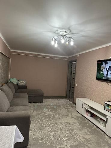 Недвижимость: 2 комнаты, 43 м², 104 серия, ул. Алматинка / Салиева 104 серия, 4 этаж, Свежий ремонт — 6