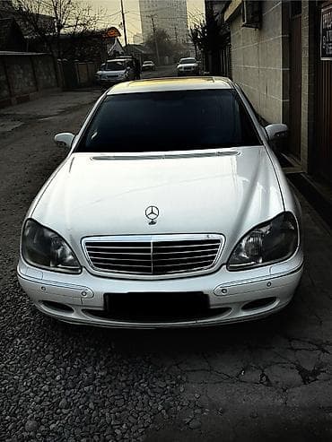 мерсы: Mercedes-Benz S-Class: 2002 г., 5 л, Бензин, Седан — 3