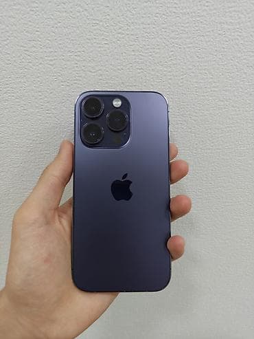 iphone 7s plus: IPhone 14 Pro, Б/у, 256 ГБ, Deep Purple, Кабель, Коробка, 80 % — 2