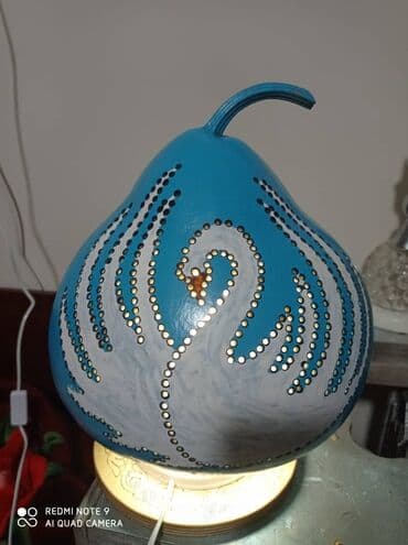 синий лампа: Светильник ночник ручная работа экологически чистыйоригинальные лампы — 10