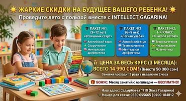 Другие курсы: Летние образовательные курсы INTELLECT GAGARINA Жаркие скидки на — 1