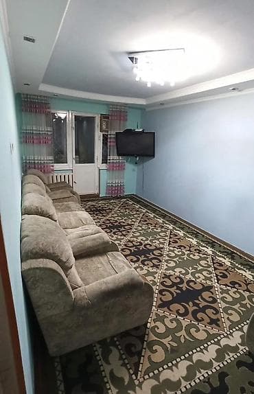 osh flats: 2 комнаты, 43 м², 104 серия, 2 этаж, Дизайнерский ремонт — 8