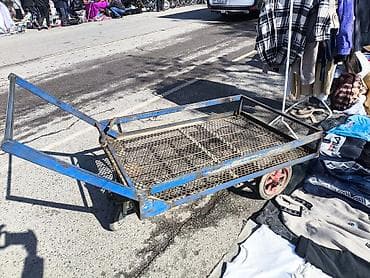 нержовейка: Садово-строительная тачка и тележка, Стальная, Четырехколесная — 1