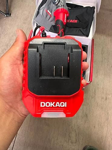 gp pointer: Аккумуляторная угловая шлифмашина (болгарка) DOKAQI в комплекте — 5