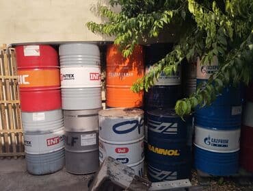 бочка цистерны: Металлические бочки 200 л (стандартные стальные барабаны) из-под — 4