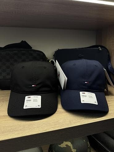 купить бейсболку: Головные уборы, Tommy Hilfiger, Новый, цвет - Синий, Самовывоз — 1